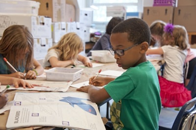 Students learning
