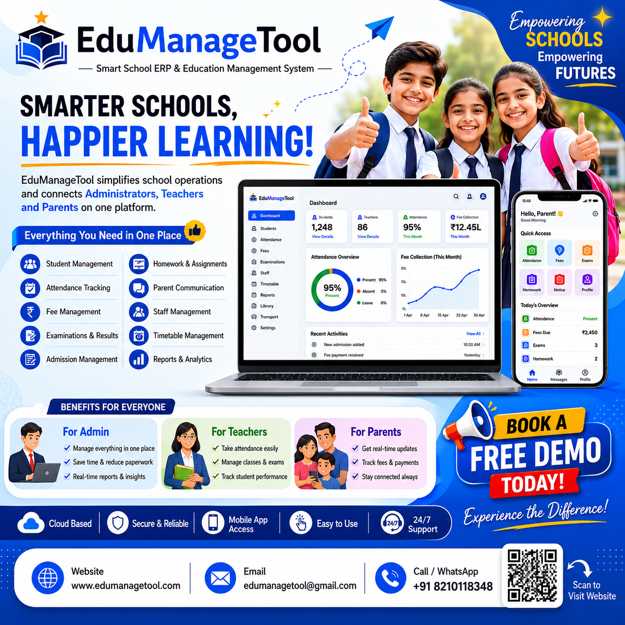 All-in-One ERP for Modern Schools